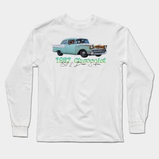 1957 Chevrolet 150 2 Door Sedan Long Sleeve T-Shirt